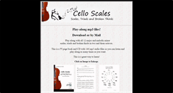 Desktop Screenshot of cello-scales.com